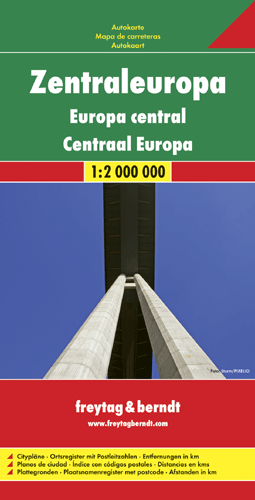 Europe central 1:2,000,000